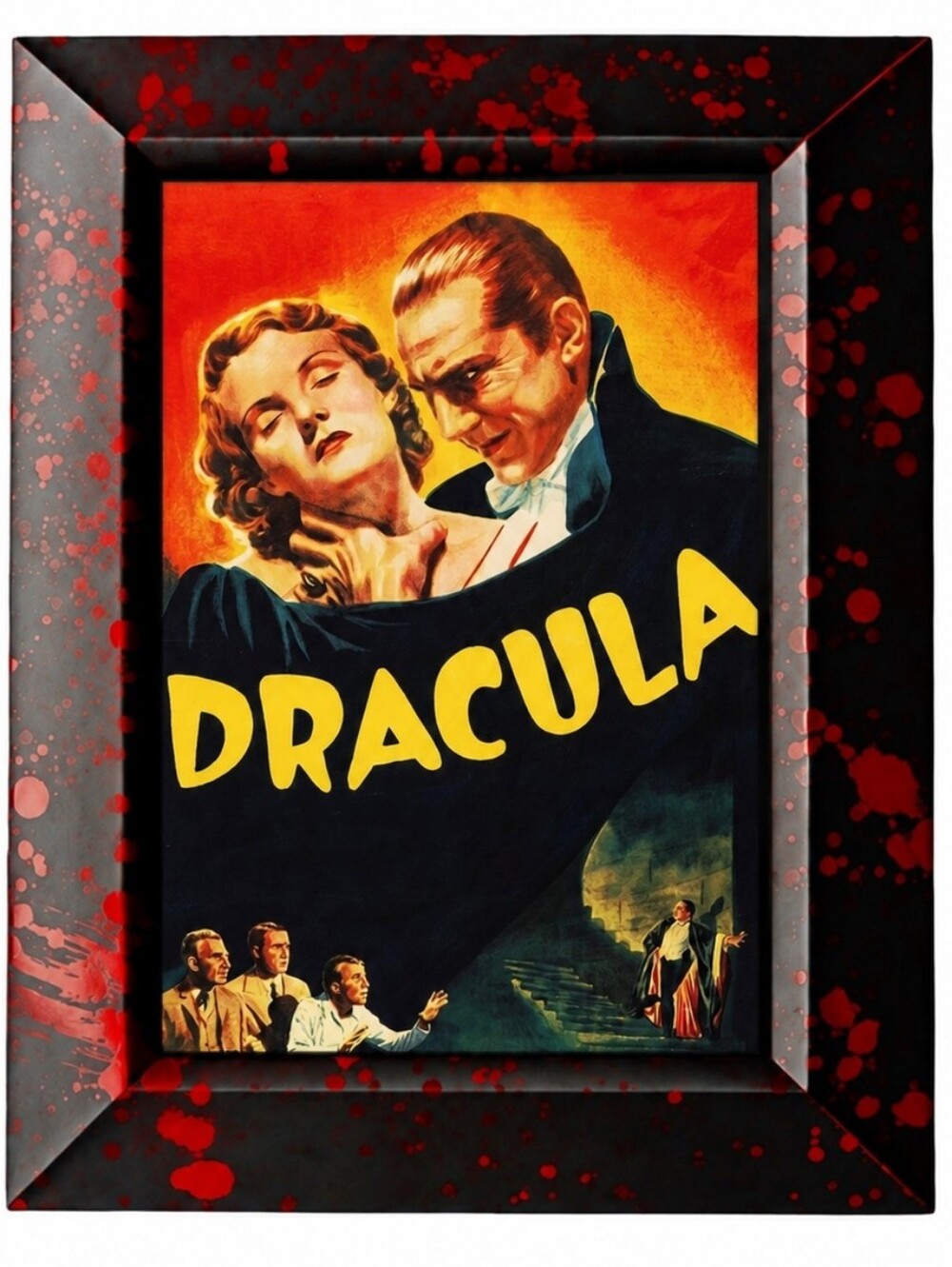 Dracula Bela Lugosi Monster Universal Vampire Gothic Cult Classic Flim Bloody